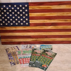 Wooden American Flag Replica