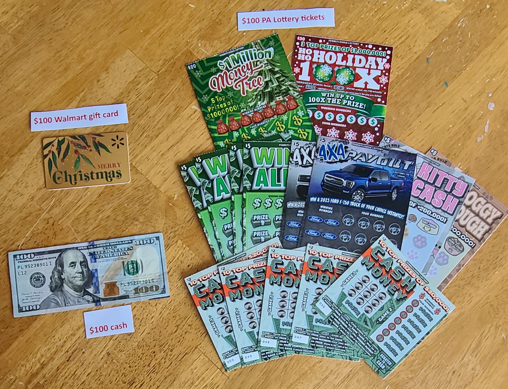 3 Prizes & 3 Winners