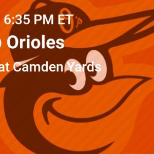 4 Orioles vs Royals Tix + Buffet + Parking