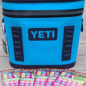Yeti Hopper Flip Cooler and $100 PA Lottery Tickets