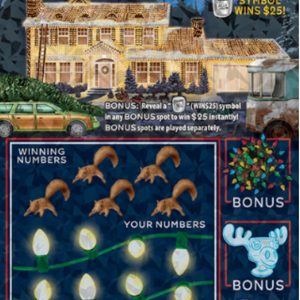 $250 Worth of Holiday Scratch-Off Lottery Tickets
