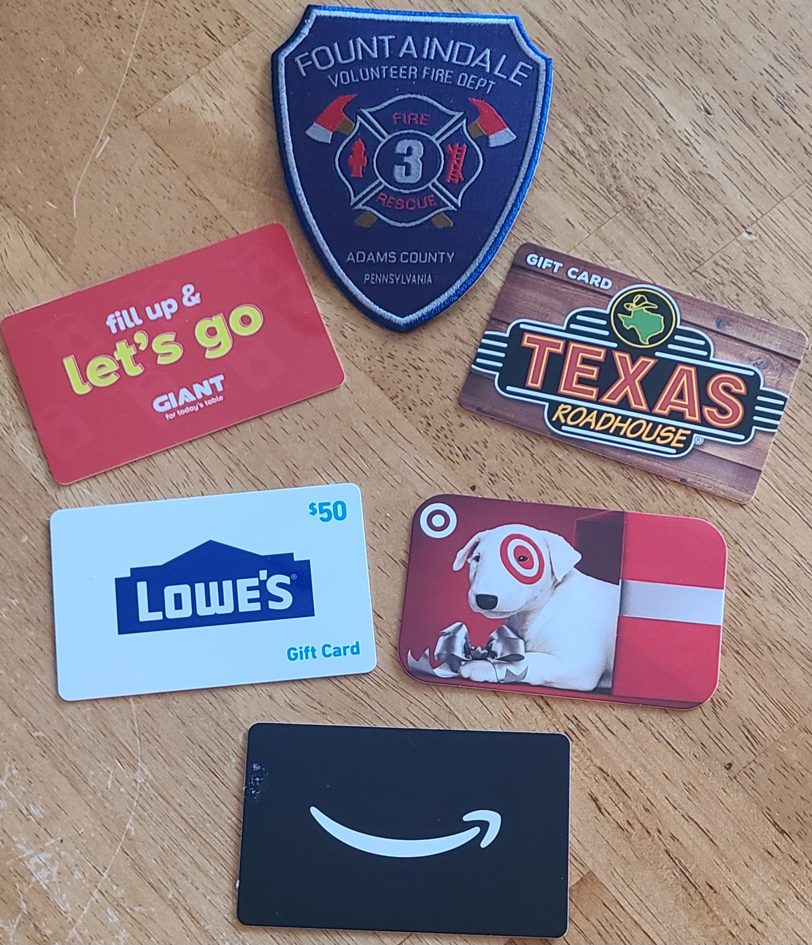 $250 Worth of Gift Cards