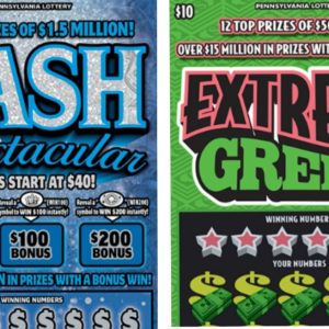 $200 Worth of PA Scratch-Off Lottery Tickets