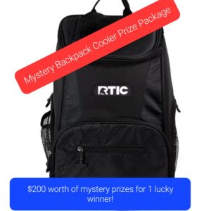 Mystery Backpack Cooler Prize Pack