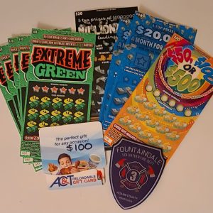 Gift Card & Scratch Off Pack
