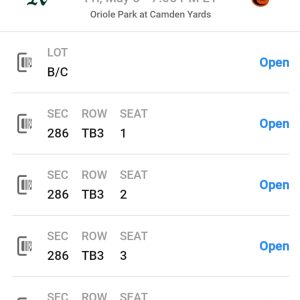 Baltimore Orioles Package
