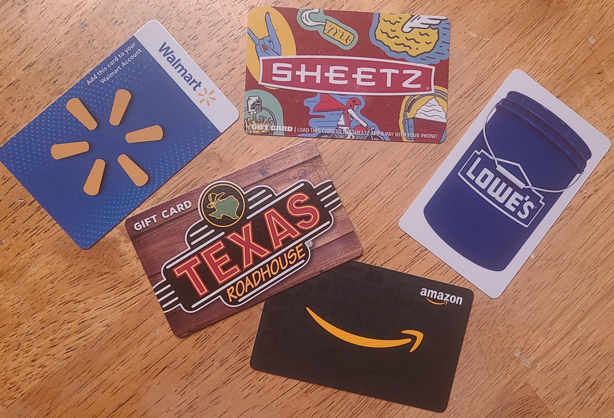 Gift Card Raffle